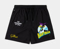 The Simpsons By Shoe Palace Bartman Hybrid Mens Shorts (Black/Purple)