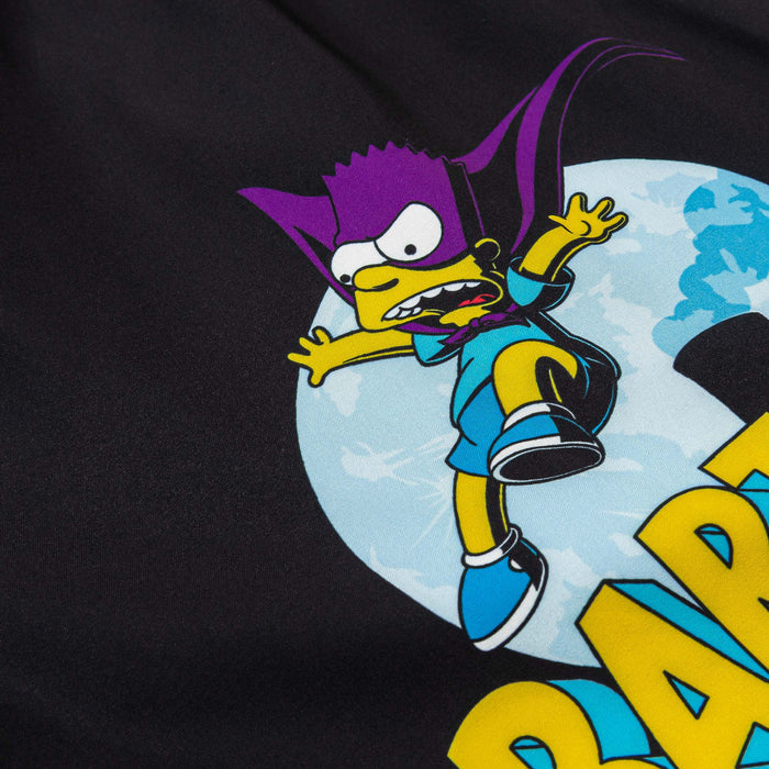 The Simpsons By Shoe Palace Bartman Hybrid Mens Shorts (Black/Purple)
