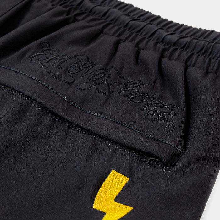 The Simpsons By Shoe Palace Chalkboard Hybrid Mens Shorts (Black/Yellow)
