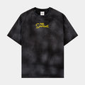 The Simpsons By Shoe Palace Chalkboard Mens Short Sleeve Shirt (Black/Yellow)