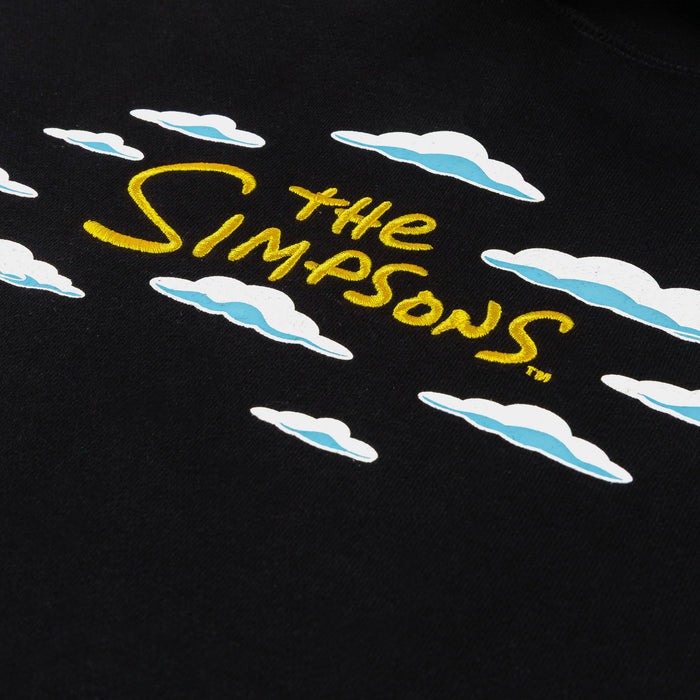 The Simpsons By Shoe Palace Clouds Pullover Mens Hoodie (Black/Yellow)