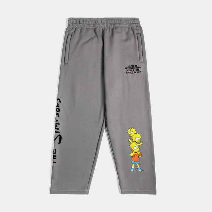 The Simpsons By Shoe Palace Family Mens Sweatpants (Grey/Black)