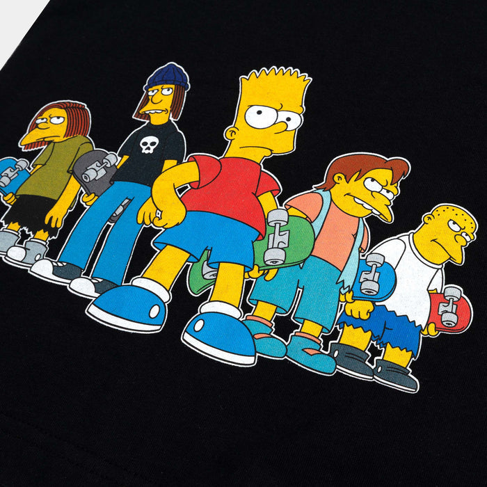 The Simpsons By Shoe Palace Kwik E Mart Mens Short Sleeve Shirt (Black/Yellow)