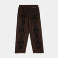 The Ultimate Sacrifice Fleece Mens Sweatpants (Brown/Black)