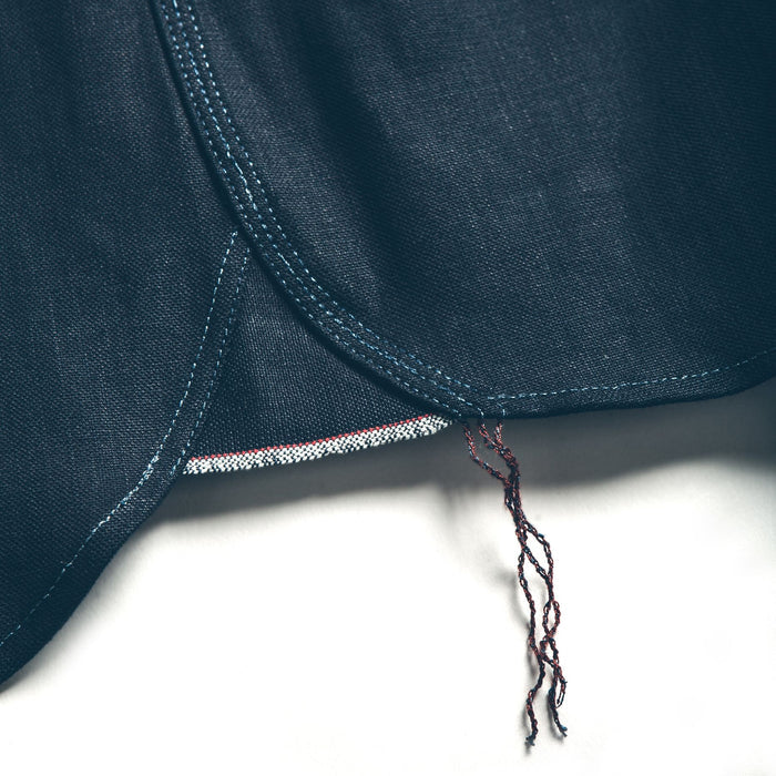 The Utility Shirt in Cone Mills Indigo Selvage Canvas
