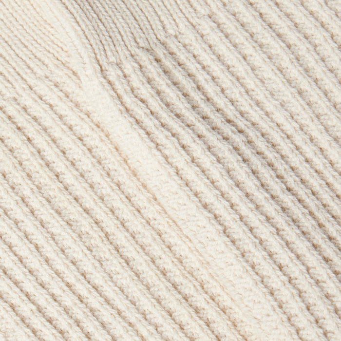 material shot of the waffle on The Waffle Sock in Natural