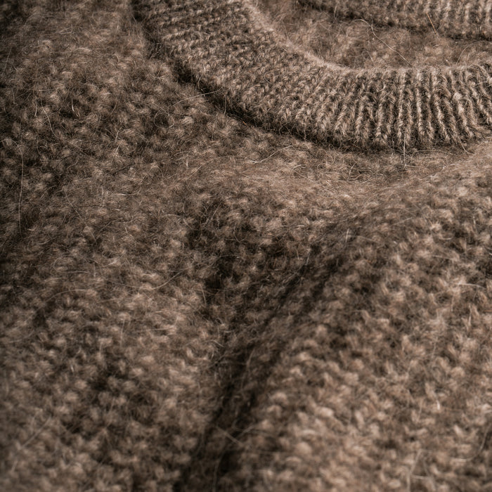 The Whaler Sweater in Alpaca Wool