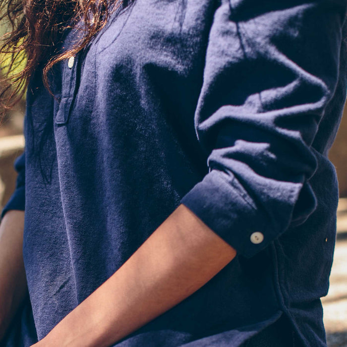 The Whitney Popover in Navy