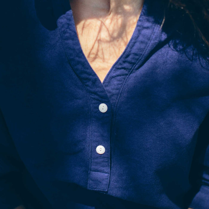 The Whitney Popover in Navy