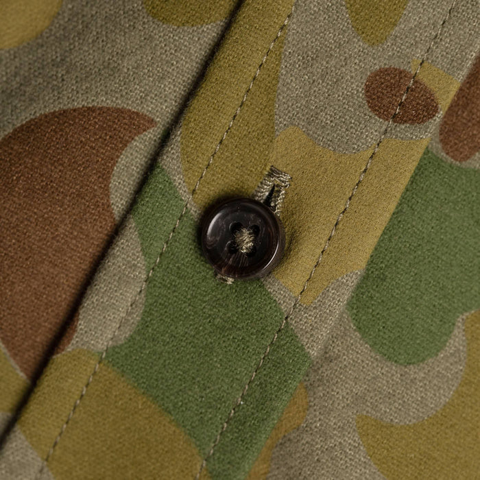 material shot of button