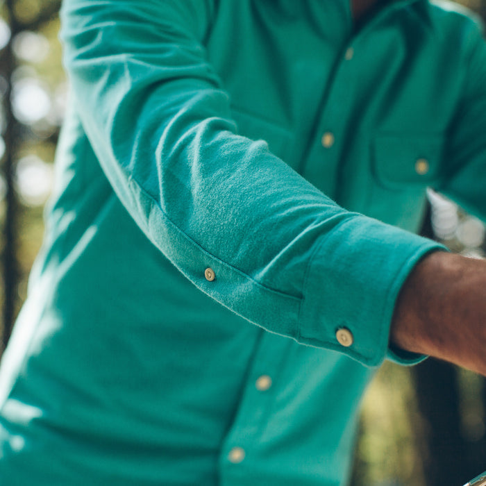The Yosemite Shirt in Turquoise