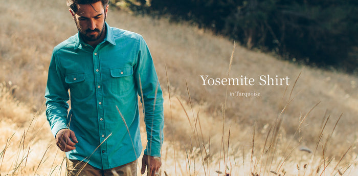 The Yosemite Shirt in Turquoise workshop header