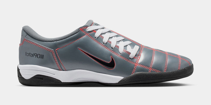 Total 90 Mens Running Shoes (Smoke Grey/Black/Bright Crimson/White)