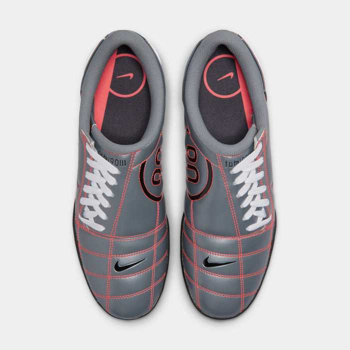 Total 90 Mens Running Shoes (Smoke Grey/Black/Bright Crimson/White)