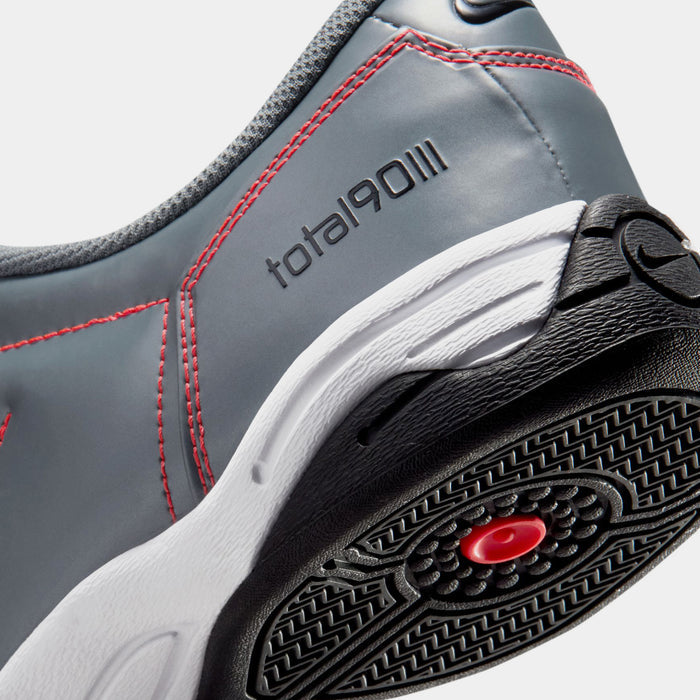 Total 90 Mens Running Shoes (Smoke Grey/Black/Bright Crimson/White)