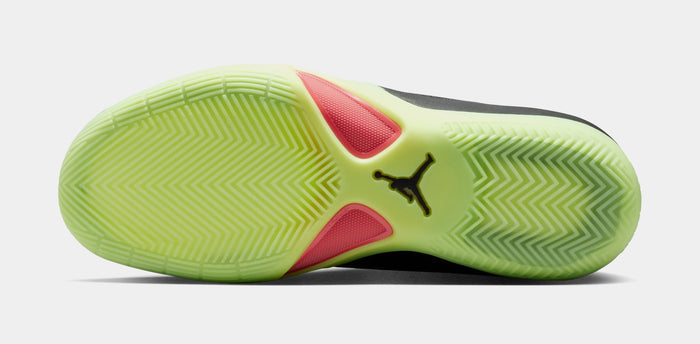 Triangle Mens Basketball Shoes (Black/Infrared 23/Barely Volt)