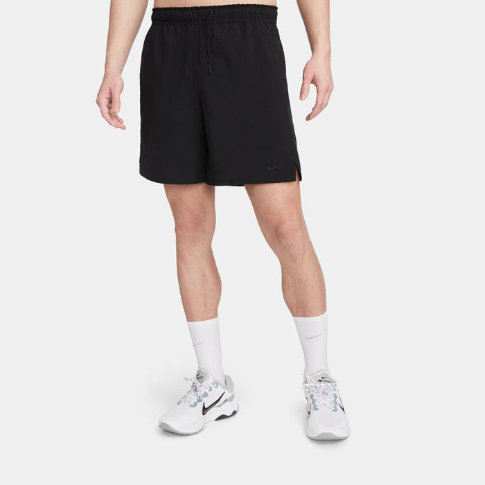 Unlimited Dri Fit Unlined Versatile Mens Shorts (Black/Black)