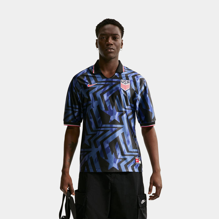 USMNT Energy Dri Fit Soccer Mens Jersey (Midnight Navy/University Red)