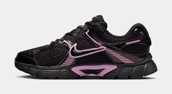 V5 RNR Grade School Running Shoes (Black/Black/Pink Rise)