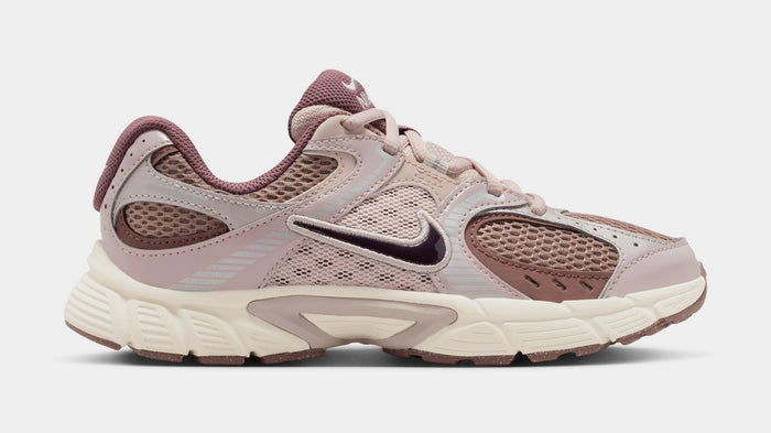 V5 RNR Grade School Running Shoes (Taupe Haze/Burgundy Ash/Tatto Silt/Red)