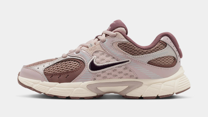 V5 RNR Grade School Running Shoes (Taupe Haze/Burgundy Ash/Tatto Silt/Red)