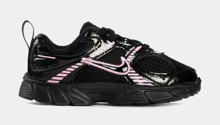 V5 RNR Infant Toddler Running Shoes (Black/Pink Rise)