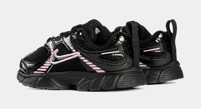 V5 RNR Infant Toddler Running Shoes (Black/Pink Rise)