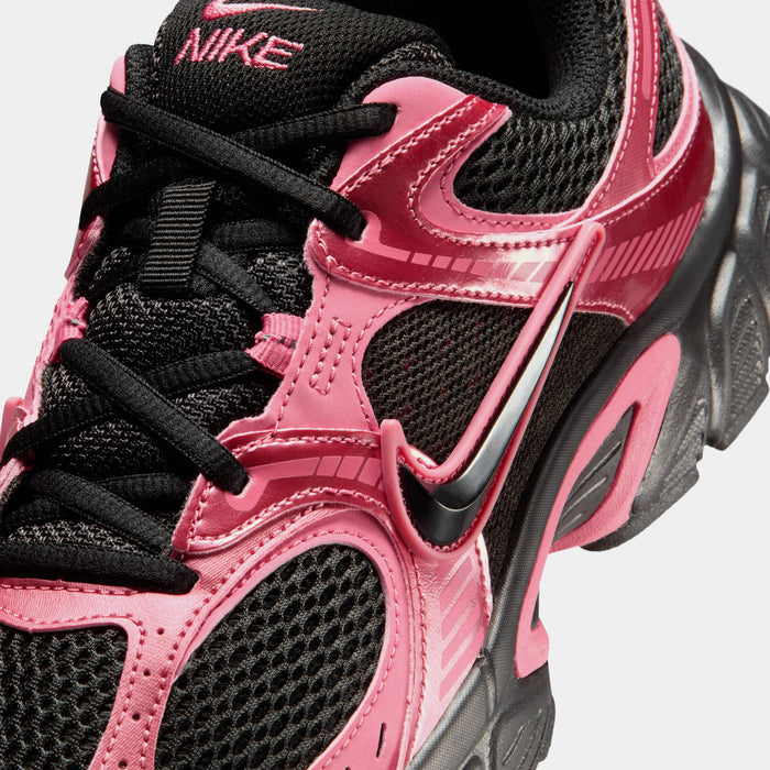 V5 RNR Reflective Accents Womens Running Shoes (Black/Black/Peony)