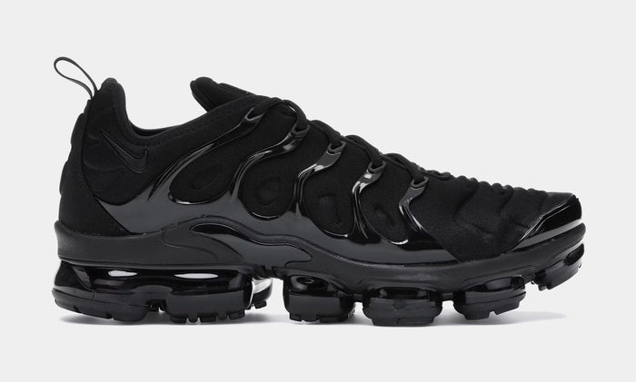Vapormax Plus Mens Running Shoes (Black/Black/Dark Grey)