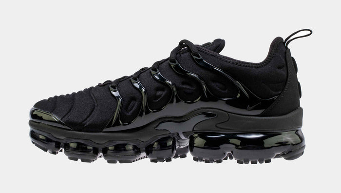 Vapormax Plus Mens Running Shoes (Black/Black/Dark Grey)