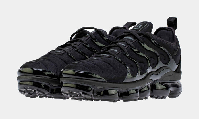 Vapormax Plus Mens Running Shoes (Black/Black/Dark Grey)