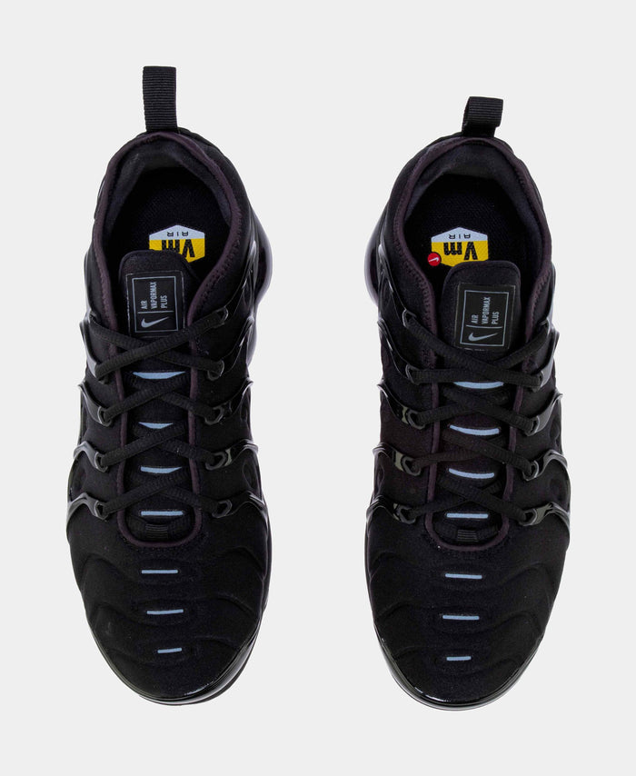 Vapormax Plus Mens Running Shoes (Black/Black/Dark Grey)