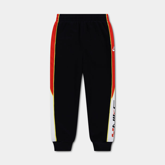 Victory Lap Fleece Grade School Joggers (Black/Red)