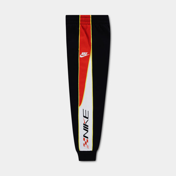 Victory Lap Fleece Grade School Joggers (Black/Red)