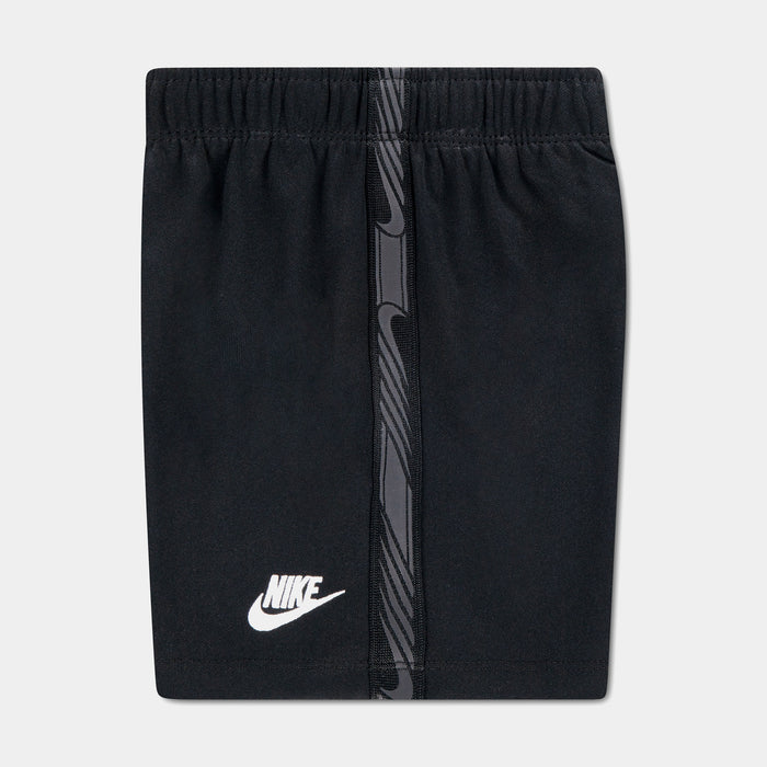 Victory Lap Polo and Shorts Infant Toddler Set (Black)