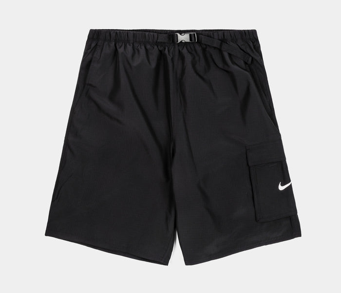 Volage Cargo Volley Trunk 9" Mens Shorts (Black/White)