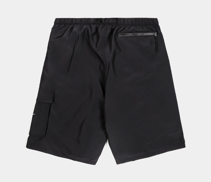 Volage Cargo Volley Trunk 9" Mens Shorts (Black/White)