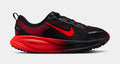 Vomero 18 Grade School Running Shoes (Black/Bright Crimson/University Red)