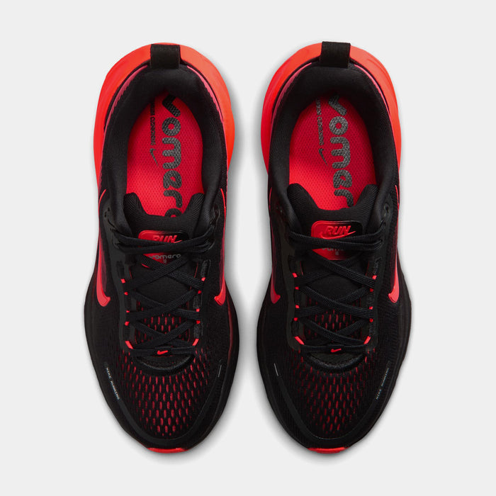 Vomero 18 Grade School Running Shoes (Black/Bright Crimson/University Red)