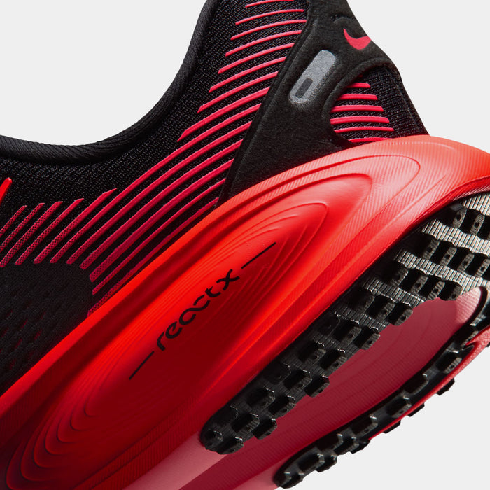 Vomero 18 Grade School Running Shoes (Black/Bright Crimson/University Red)