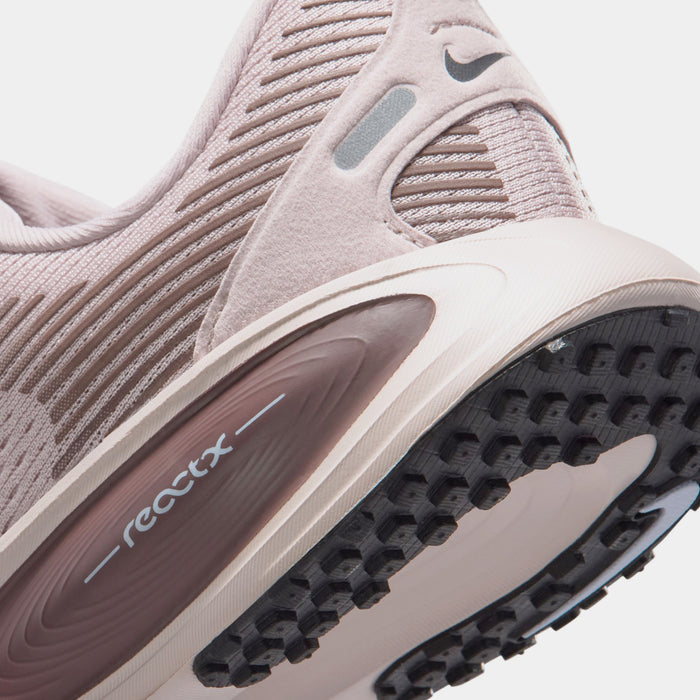Vomero 18 Grade School Running Shoes (Particle Rose/Off Noir/Red Tattoo)