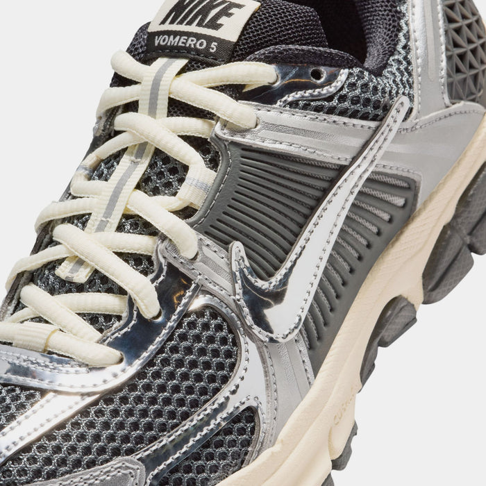 Vomero 5 Grade School Running Shoes (Iron Grey/Chrome/Metallic Silver)