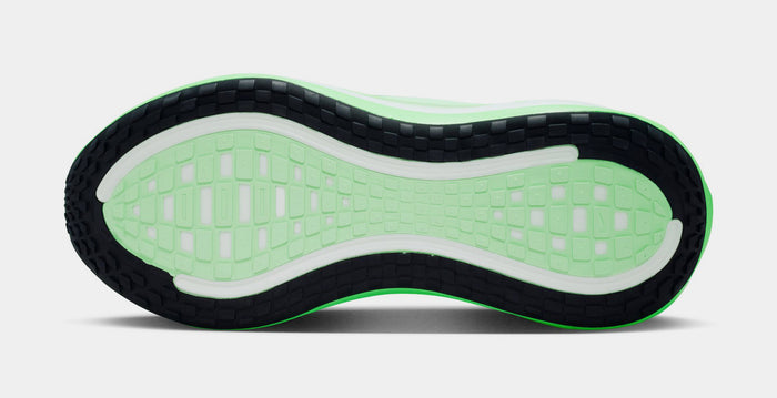 Vomero Plus Womens Running Shoes (White/Illusion Green/Cucumber Calm/Metallic Silver)