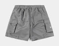 Voyage Solid Cargo 7" Volley Mens Shorts (Grey/White)