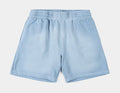 Washed Fleece Mens Shorts (Blue/Blue)