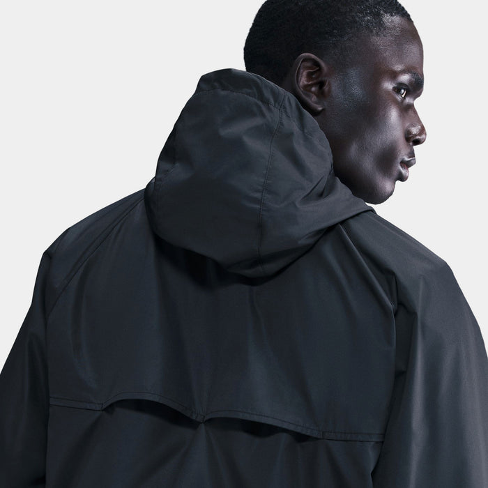 Windrunner Lined Mens Jacket (Black/White)
