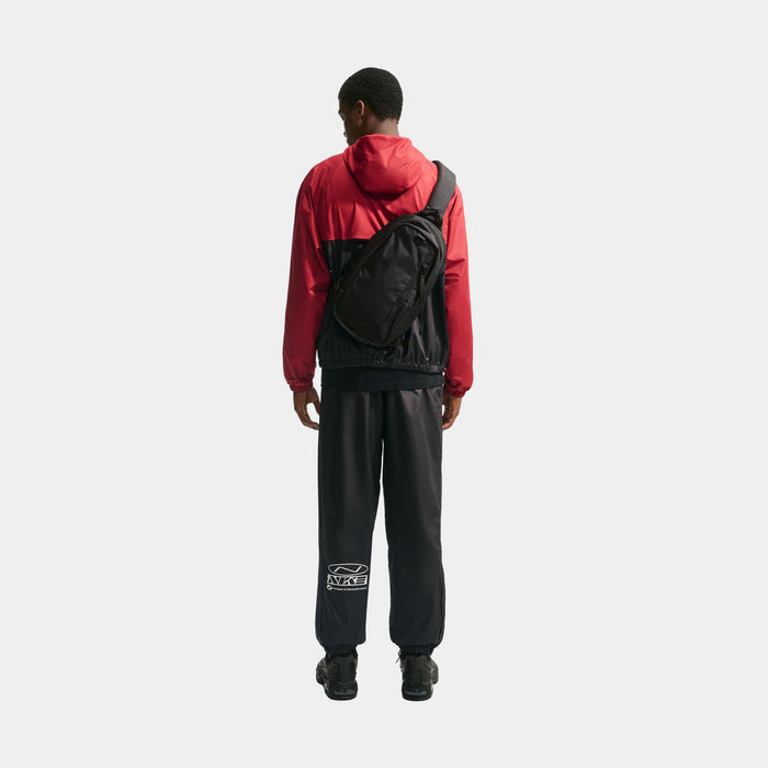 Windrunner Storm Fit Graphic Mens Pants (Black/Black/University Red)