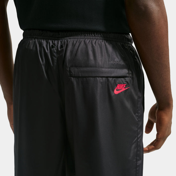 Windrunner Storm Fit Graphic Mens Pants (Black/Black/University Red)