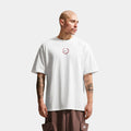 Wings Of Victory Graphic Mens Short Sleeve Shirt (Summit White)