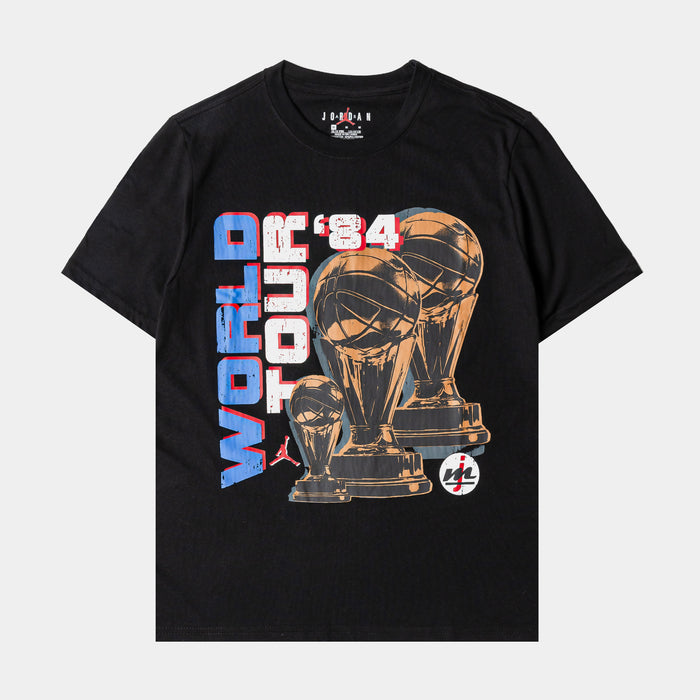 World Tour 84 Grade School Short Sleeve Shirt (Black/Blue)
